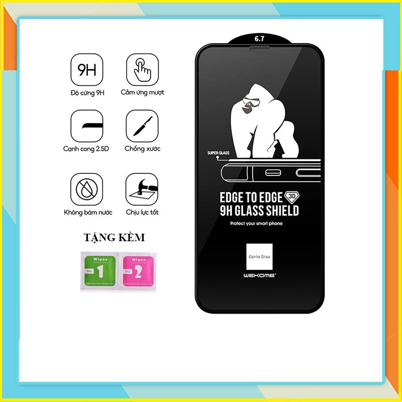  Kính cường lực kinhkong full màn dành cho ip 7plus 8plus x xsmax 11 12 13 14 15 16 pro max promax plus 