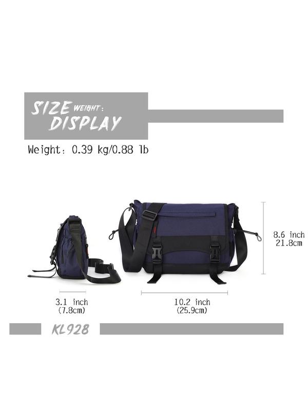 Classic Crossbody Bag, Lightweight  Shoulder Bag, Casual Bag for Men & Women 5