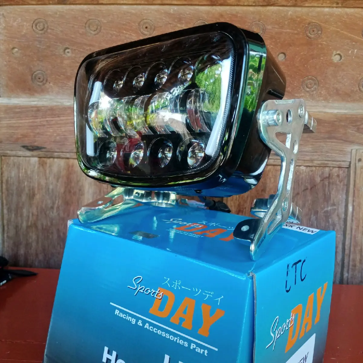 Lampu Daymaker Set Pangkon Bpro RX King RXK RXS RX100 HITAM Motorcycle by DAY 21 BERKUALITAS
