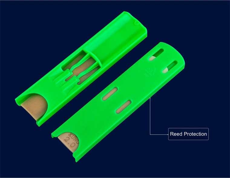 Product Introduction of KUNO Alto Saxophone Reeds in Blue Box(1pc), Synthetic Resin -Long Service Life,Strengths 2.0-3.5,  KRA620 to KRA635 8