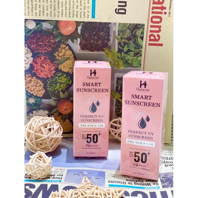 Kem Chống Nắng HANACOM Cẩm Tiên SPF50/PA++++ 65g - Thấm nhanh, Nâng tone, Dưỡng ẩm, Nhẹ mặt, Bảo vệ da toàn diện - Sunscreen, Skincare 6