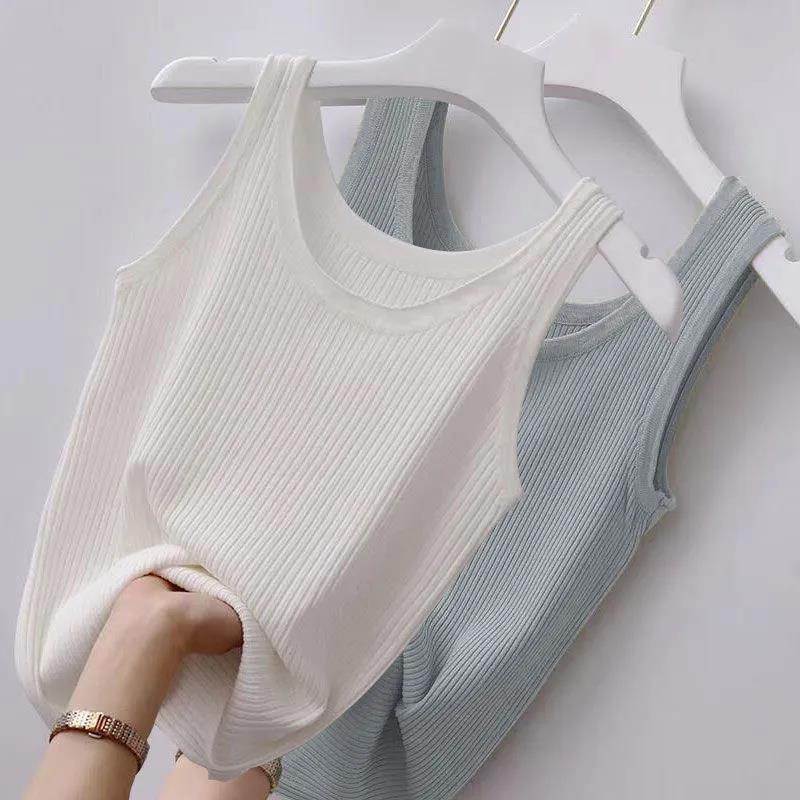 Áo Yếm, Dành Cho Nữ, Ngoại Cỡ, Mỏng Vừa Vặn, Có Thể Mặc Ngoài Trời Và Bên Trong, Áo Sơ Mi Lớp Cơ Sở, Có Sẵn Để Vận Chuyển Thả, 40,00 Kg-100,00 kg 3