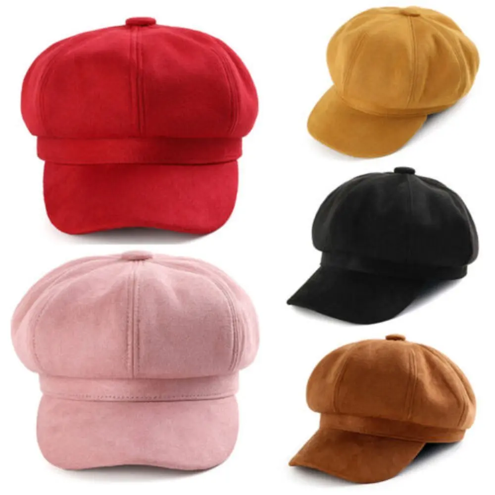 Mũ Nồi Cổ Điển Cho Nữ, Mũ Baker Boy, Mũ Nồi Đỉnh Cao, Mũ Phẳng, Mũ Newsboy Mùa Đông