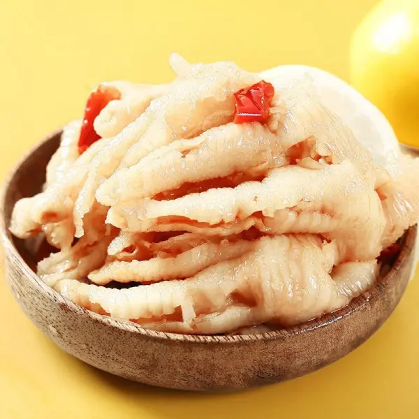 Boneless Chicken Feet Japanese Pepper Flavor Sour Instant Meat Snacks Food