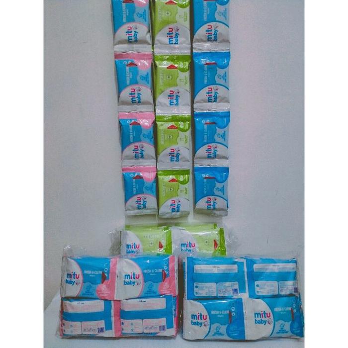Tissue Renceng Promo MITU MINIPACK 4'S RENCENG 12PCS Tissue Wipes Tisu - Kab. Bogor ...