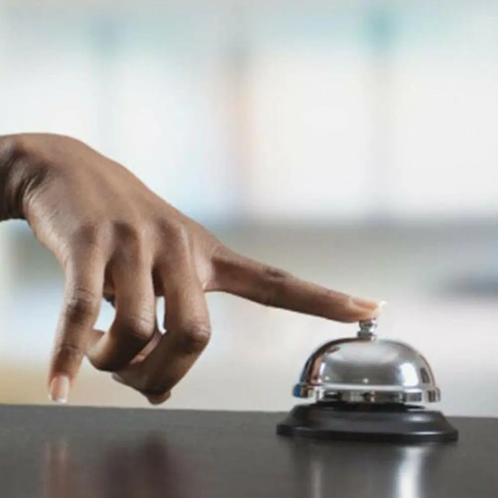 Stainless Steel Service Bell Call Bell Service Ring Home, Kitchen, Hotel Bell Restaurant Bar Bell