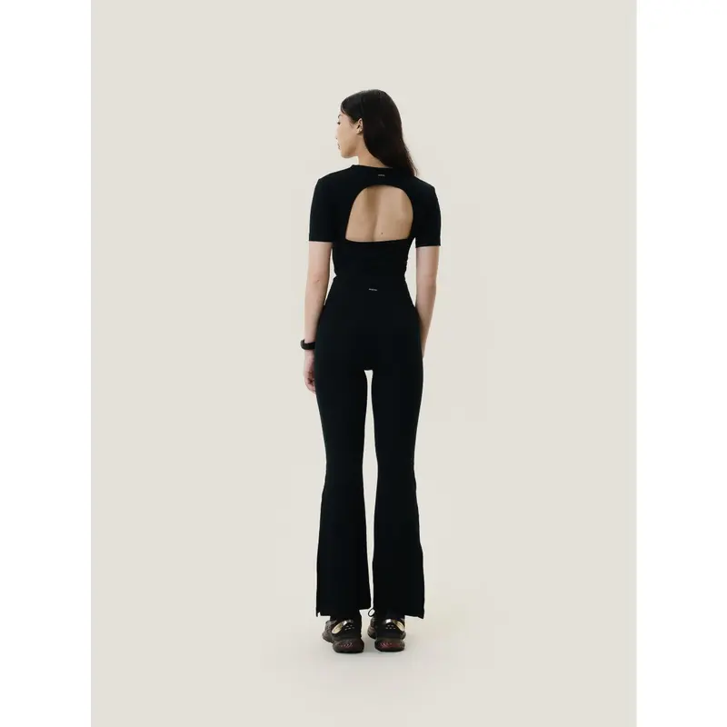 GOENA Hailey Flare Legging - Legging Flare High Waist Wanita Yoga Legging 5
