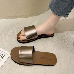 sandal teplek kokop wanita terbaru 02 Cewek Sendal
