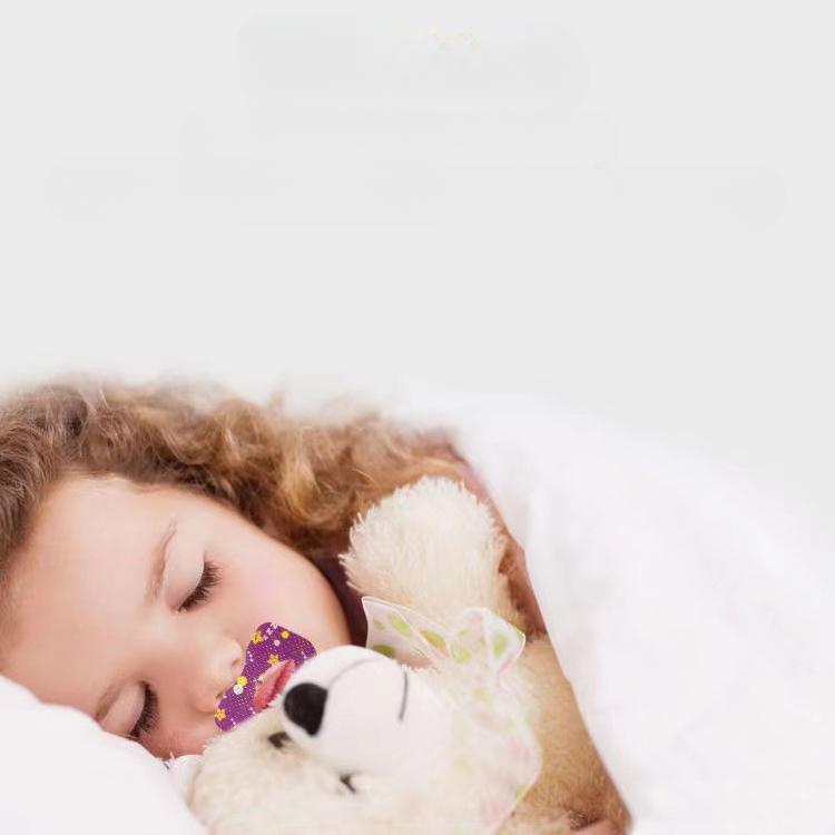 Product Introduction of 1Pcs Stickers Children Adult Night Sleep Lip Nose Breathing Patch Mouth Tape 5