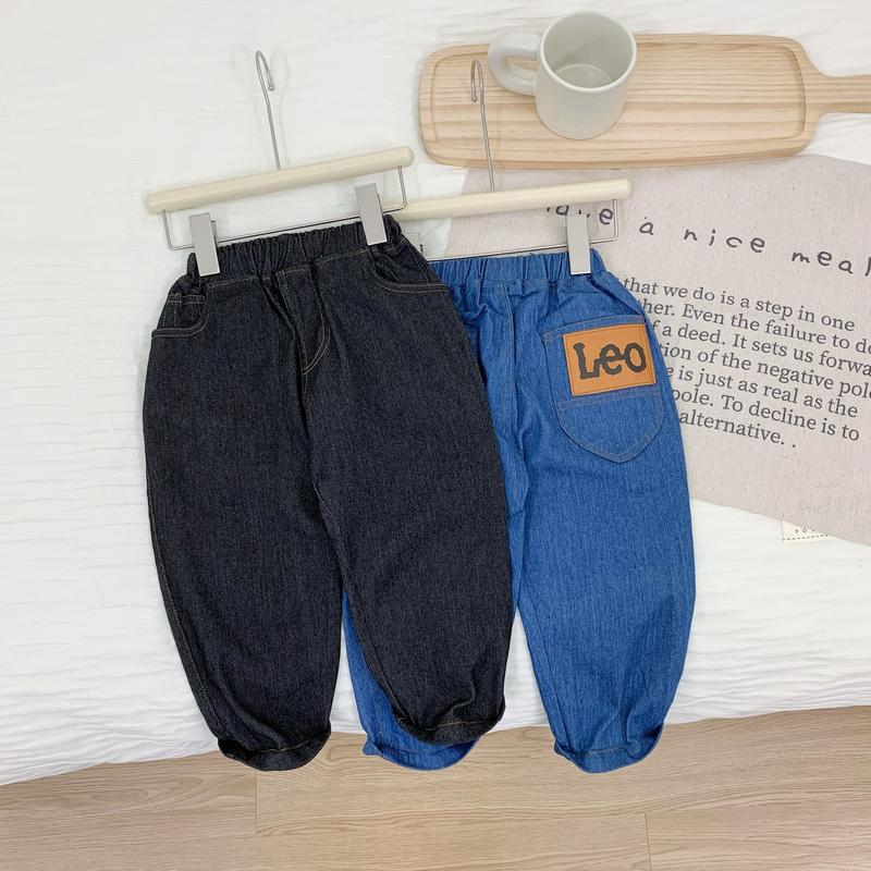 Quần Jean Dài Cho Bé, Quần Bò LEO Dáng Bom Cho Bé Trai Từ 11 - 27kg SUMOKIDS