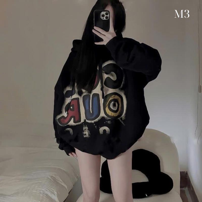 Áo Nỉ Hoodie COLOUR In 7 Màu Dáng Rộng Unisex - Mũ 2 lớp, dáng thụng tay bồng-  Áo Nỉ Hoodie Nam Nữ Phong Cách Trẻ Trung Cá Tính Hot Trend - Chất liệu nỉ tàu Nhung Voi Women Top