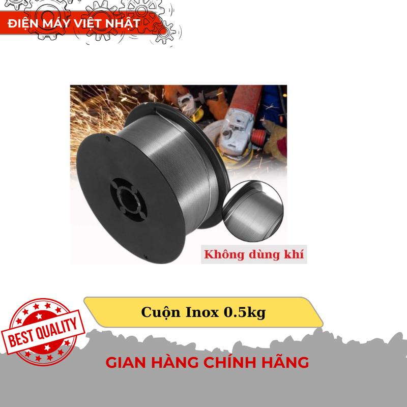 Cuộn hàn  chuyên hàn inox không cần khí loại 0.5kg