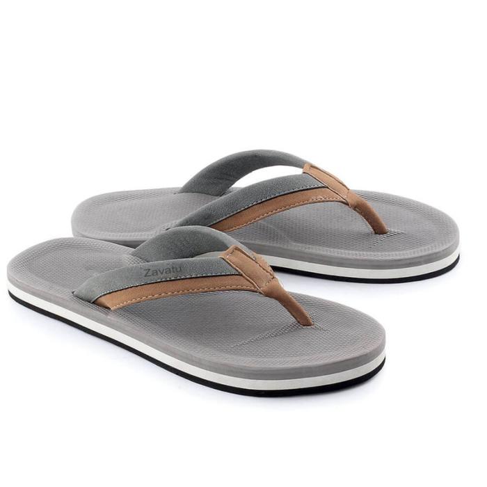 Gambar Sandal Slipper Jepit Kasual Pria Ukuran BIG SIZE 44-45-46-47-48-49 Besar JUMBO Sendal trendy kekinian Original ZAVA dari ARVIAN Footwear & Fashion Kab. Bandung Tokopedia