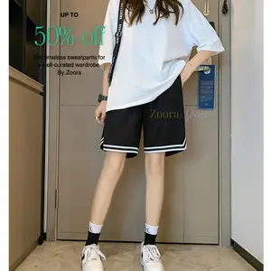 Celana Pendek/Celana Basket Sport Olahraga Pria Dan Wanita Polos Nyaman, Adem, Santai Gym Fitness Jogging Futsal, Volly, Badminton Pakaian