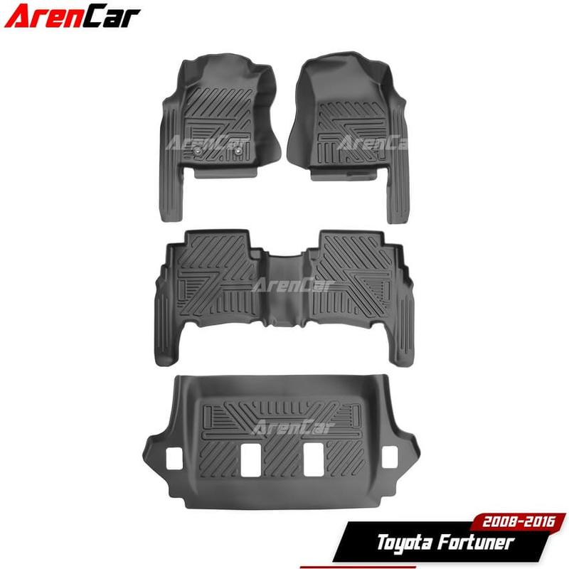 [Aren Car] Thảm Lót Sàn Ô Tô TPE Nhựa Đúc Toyota Innova