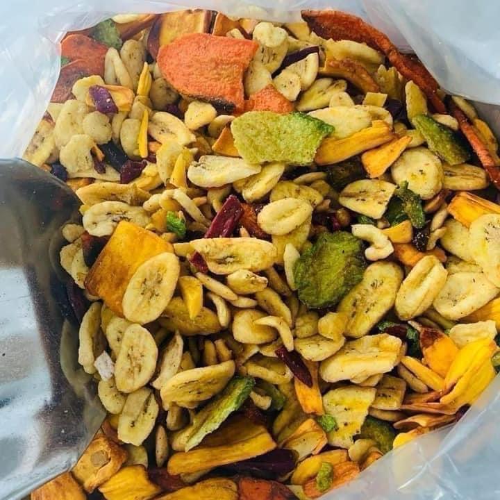 1kg trái cây sấy loại thập cẩm vỡ