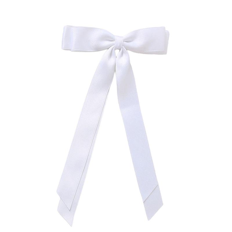 Product Introduction of Satin Hair Bow Clips Ribbon Bow Hair Barrettes French Hair Accessories for Women Girls 37