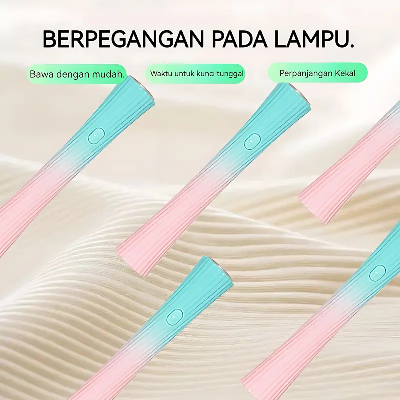 Lampu Pena UV/Lampu UV Tangan/Lampu Pengering Cat Kuku Manikur Lampu Pena UV/Lampu UV Tangan/Lampu Pengering Cat Kuku Manikur Nail Perawatan 7