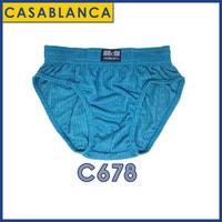 Gambar Casablanca C678 Celana Dalam Pria Dewasa Isi 3 Casual Katun Model Segi Tiga Nyaman Segitiga - S dari CasablancaWear Kota Administrasi Jakarta Barat 4 Tokopedia