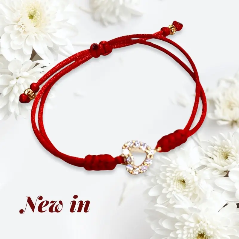 gelang tangan wanita tali model love Bracelets Elegan Kulit 0
