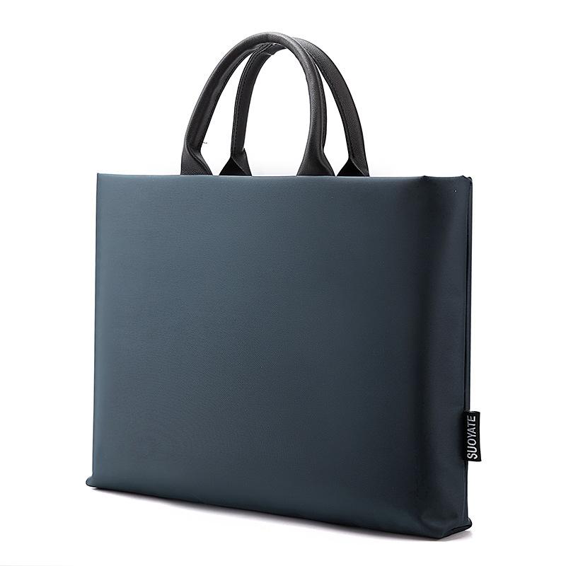 Product Introduction of Nylon Waterproof Can Fit 14 Inch Laptop New Men Lightweight Laptop Bag Handbag Tote Bag Large Capacity Business Briefcase 16