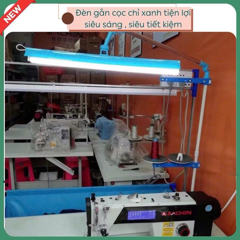 Đèn gắn cọc chỉ xanh tiện lợi siêu sáng , siêu tiết kiệm sử dụng cho các loại máy ngành may 3