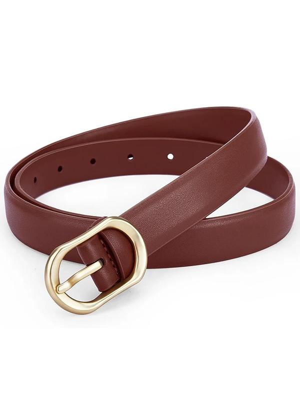 Durable Pin Buckle Women's Belt, Durable Two Layer Split Leather Belt, Trendy All-match & Exquisite Belt for Birthday Gift 6