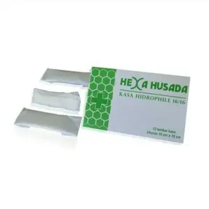 HEXA HUSADA - Kasa Hidrofil 16x16cm HEXA HUSADA | P3K