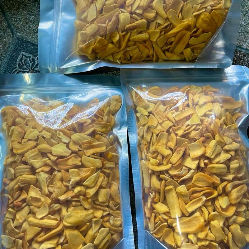 Combo 3 túi loại vụn Xô (1,5kg mỗi túi 500gr ) mít sấy giòn -ăn vặt snack foot