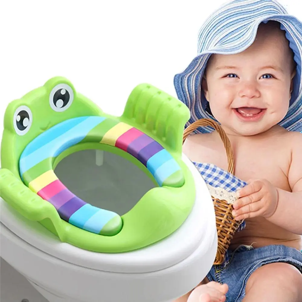 Ghế Bô Vệ Sinh Cho Em Bé Ghế An Toàn Cho Trẻ Em, Có Tay Vịn, Cho Bé Gái Và Bé Trai, Thích Hợp Tập Đi Vệ Sinh, Du Lịch Ngoài Trời, Đệm Bô Cho Trẻ Sơ Sinh