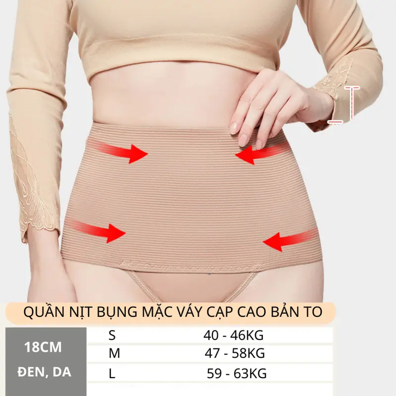 Quần Lót Gen Nịt Bụng Dưới Cạp Cao Định Hình Co Giãn Tốt NL326 Thun Nữ Cotton 7