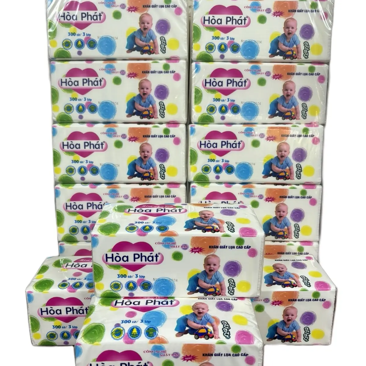 Giấy Rút Cao Cấp Hoà Phát ( Combo mua 5 gói )