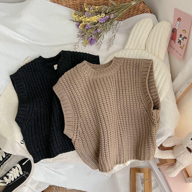 Product Introduction of Áo Vest Trẻ Em, Phong Cách Hàn Quốc Nghệ Thuật Phong Cách Mori HK, Len, Phong Cách Phương Tây, Không Tay, Đồ Len, Vest Dệt Kim, Thích Hợp Cho Mùa Xuân Và Mùa Thu, Vest Dệt Kim, Cho Trẻ Em Trung Và Lớn 1