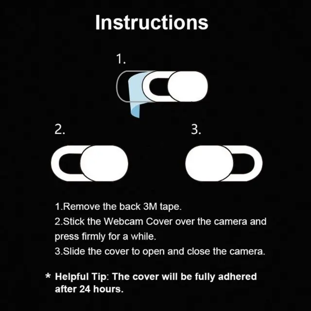 Combo 2 miếng dán che camera các thiết bị điện thoại, máy tính, laptop..... 8
