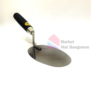 Sendok Semen Bulat Schlieper Stainless Steel 6 Inci / Sendok Semen Bulat Kilat Kilap Ukuran 6”