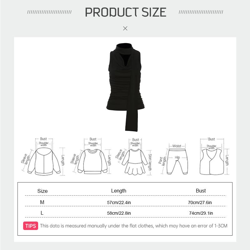 Crop Top Serut Atasan Wanita Korean Tank Top Atasan Tanpa Lengan Serbaguna Kerah Halter Leher Gantung Camisole Seksi Pas Badan Pita Tali Leher Perut Terbuka Crop Top Serut Atasan Wanita Korean Tank Top Atasan Tanpa Lengan Serbaguna Kerah Halter Leher Gantung Camisole Seksi Pas Badan Pita Tali Leher Perut Terbuka