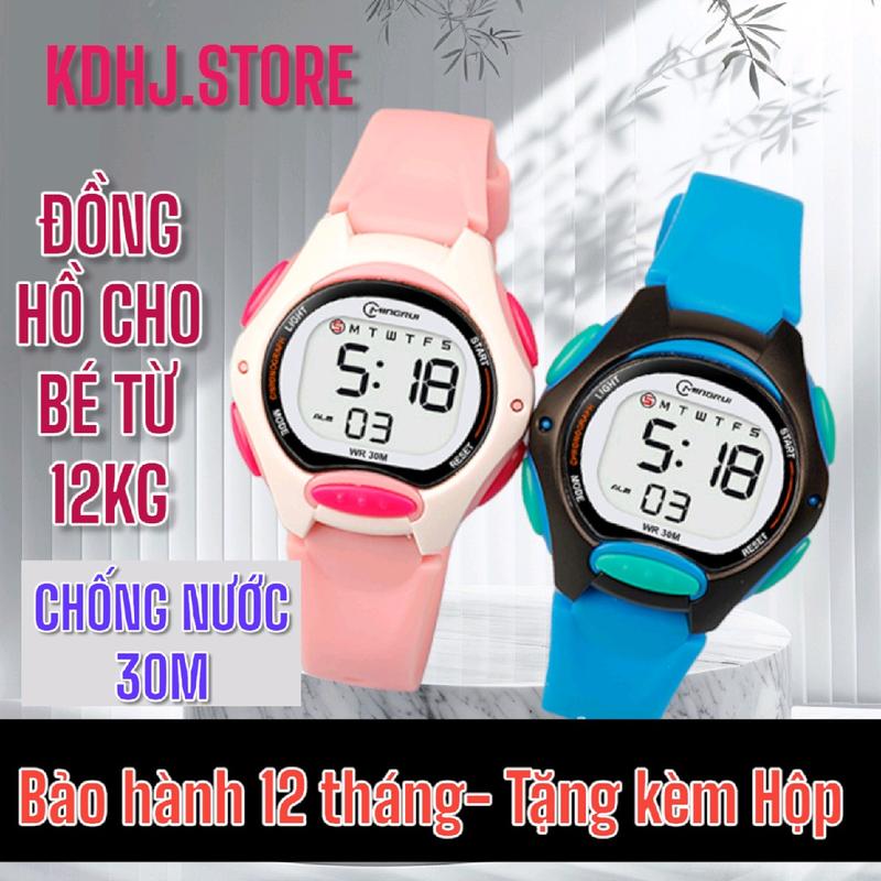 Đồng Hồ Trẻ EmChính Hãng Mingrui Dành cho bé Từ 12kg,Chống Nước Tắm Bơi [Bảo Hành 12 tháng + Tặng Hộp] [B1]