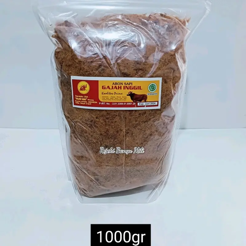 ABON SAPI 1KG GAJAH INGGIL ASLI BOYOLALI TANPA MSG & PENGAWET 0