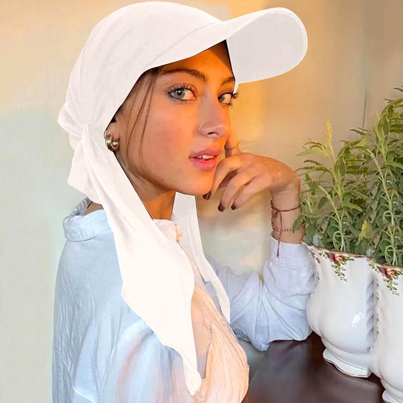 Product Introduction of Women's Cap Solid Color Headscarf Muslim Multicolor Hijab Baseball Cap Classic Turban Hat Fashion Women Outdoor Islamic Instant Hijabs Caps Sun Hats 23