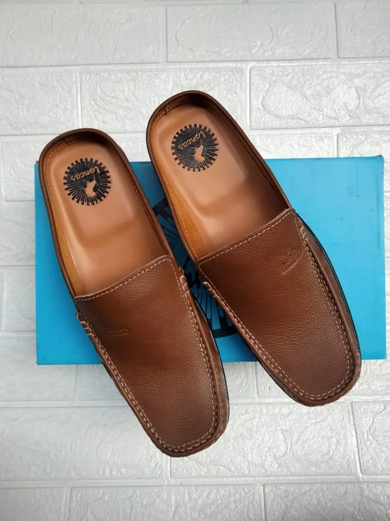 Sepatu sandal kulit pria original