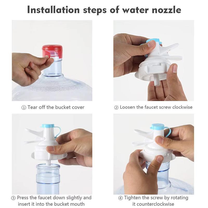 Product Introduction of Detachable Bracket Water Dispenser Portable Foldable Space - Saving Water Bottle Rack Stand 11
