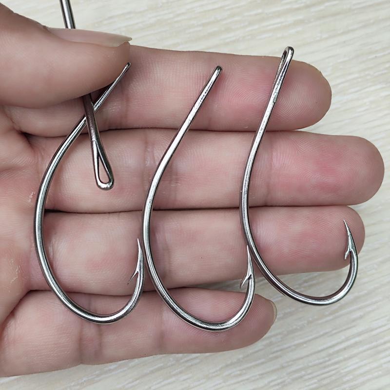 Lưỡi câu cá lóc , lưỡi câu nhái thật thép trắng không gỉ nòng cỏ 2ly4 Bắt Cá Đi Câu Lure Fishing