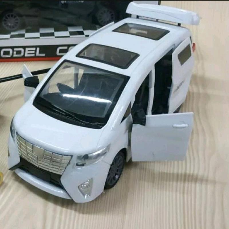 Mainan RC Mobil Remote Control Alphard pintu Automatis Buka Tutup mobil mobilan anak Lampu Baterai 4