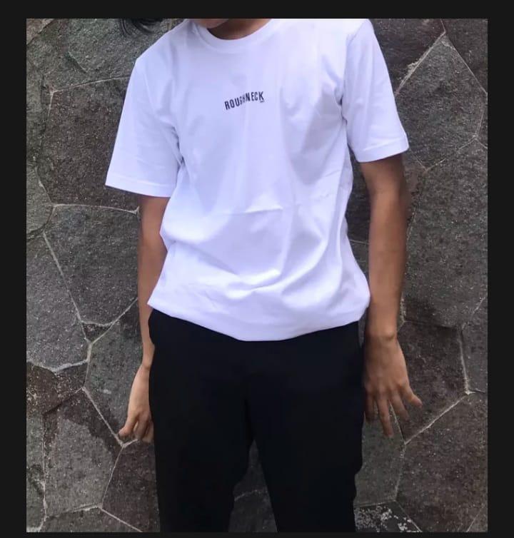KAOS ROUGHNECK 1991 WHITE PRIA WANITA / KAOS PUTIH PRIA KUALITAS PREMIUM / TSHIRT CASUAL / KAOS PUTIH PRIA POLOS / BAJU KAOS UNTUK PRIA SIMPLE / TSHIRT ROUGHNECK 1991 / KAOS RN / TSHIRT COWO DEWASA MURAH Santai Santai Santai Santai Santai Santai 0