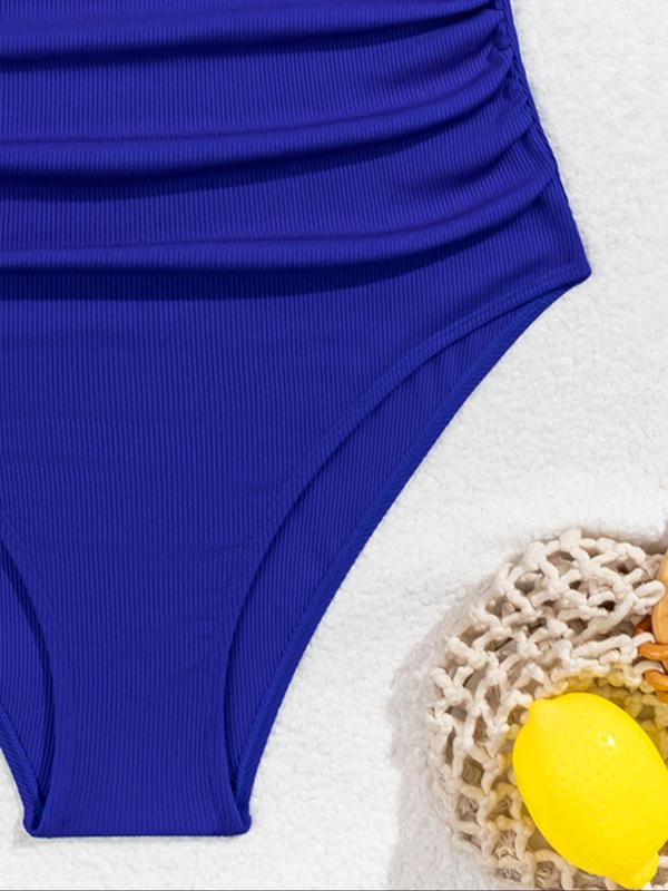 Women's One-piece Swimsuit, Casual Comfy Breathable Swimwear for Beach Holiday Vacation, Ladies Swimsuit for All Seasons 7