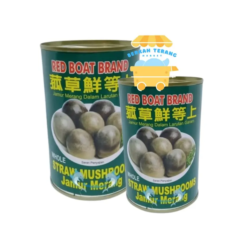 Jamur Merang Kaleng Whole Straw Mushrooms 425gr 0