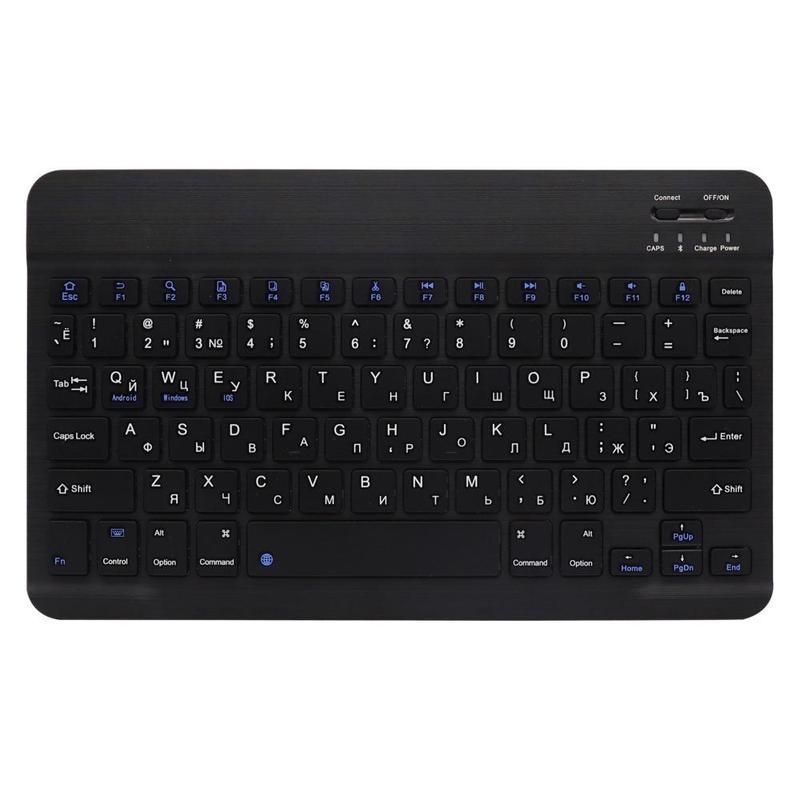 Ultra-Slim Bluetooth Keyboard Compatible with iPad 11 10.9  10.2 12.9 -inch/iPad Air/iPad 9.7-inch/iPad Pro/iPad Mini, iPhone and other Bluetooth Enabled Devices Including iOS, Android, Windows 3