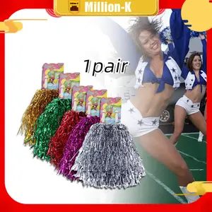 1 Pasang Pompom Cheerleader / Cheerleading Stick Bola / Cheerleader Nari Tari