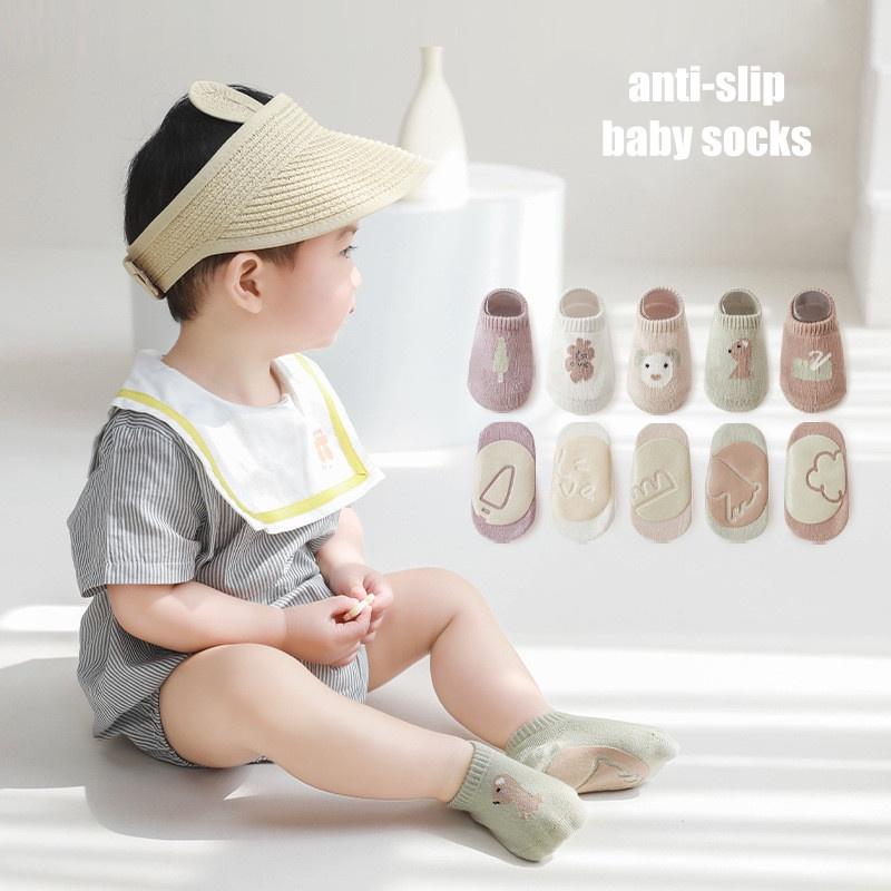 Product Introduction of Baby Socks Summer Spring Children's Cotton Non-slip Boy Socks Baby Toddler Cartoon High Class Floor Socks 10-16cm Foot Lengh 20