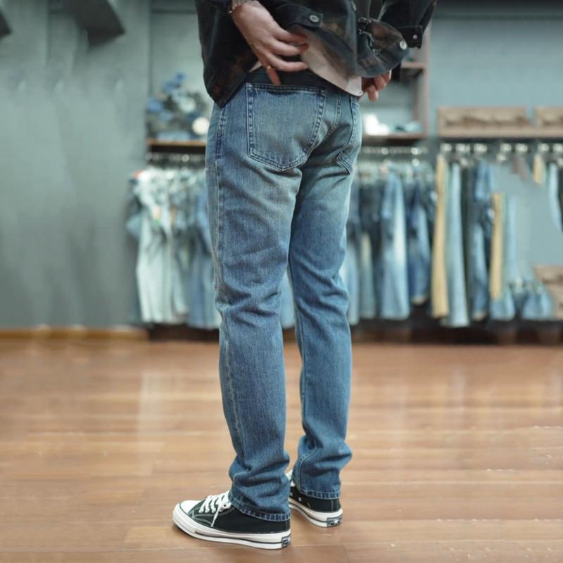 Product Introduction of Quần Jeans Nam JN01. Thiết kế đường phố trẻ trung, chất vải bò co dãn 4 chiều thoải mái khi mặc 6